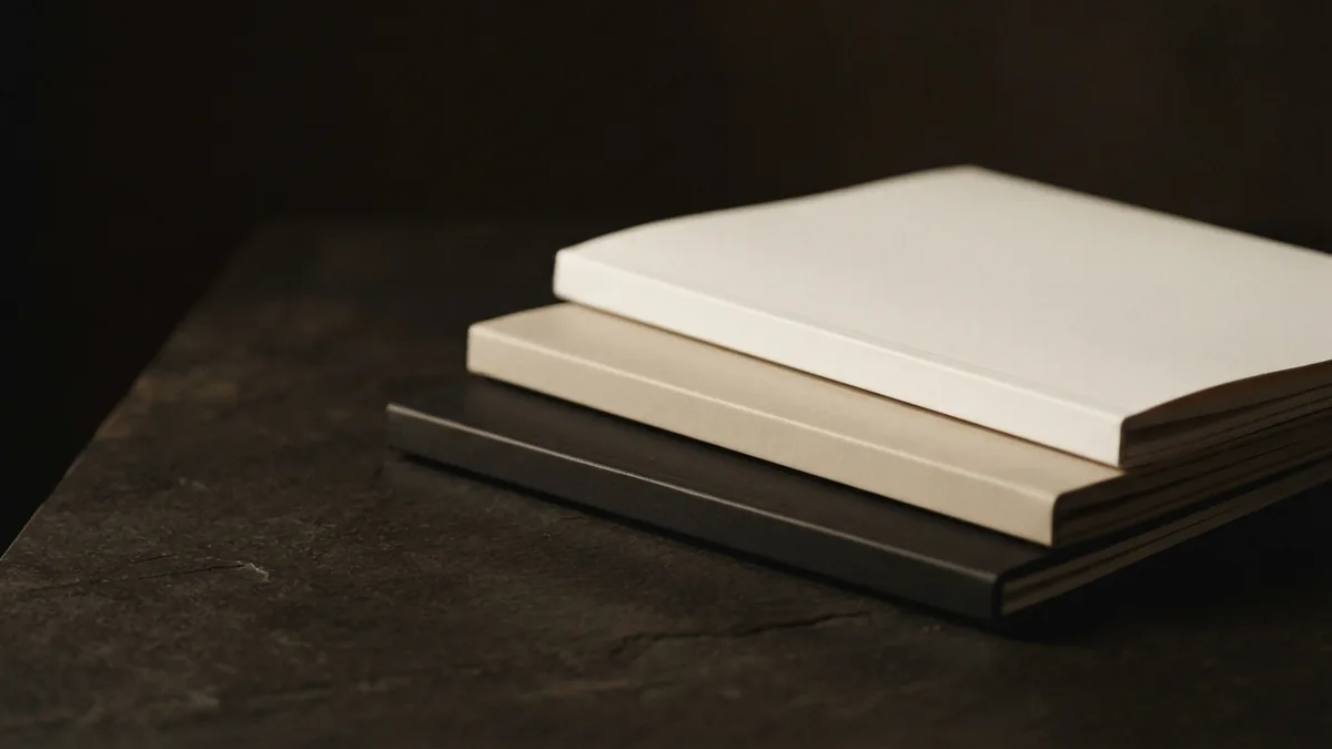 Separate paths for different business entities Three closed folders in muted tones representing distinct business structures