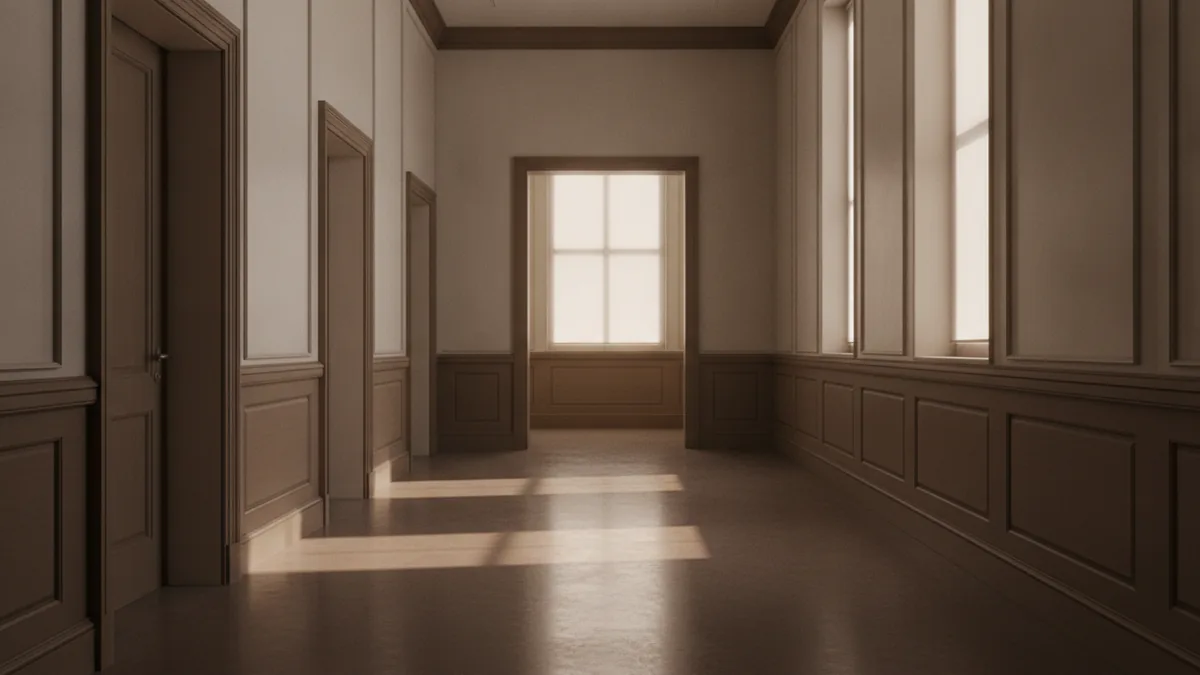 Testify when required A courtroom hallway representing testimony and court processes