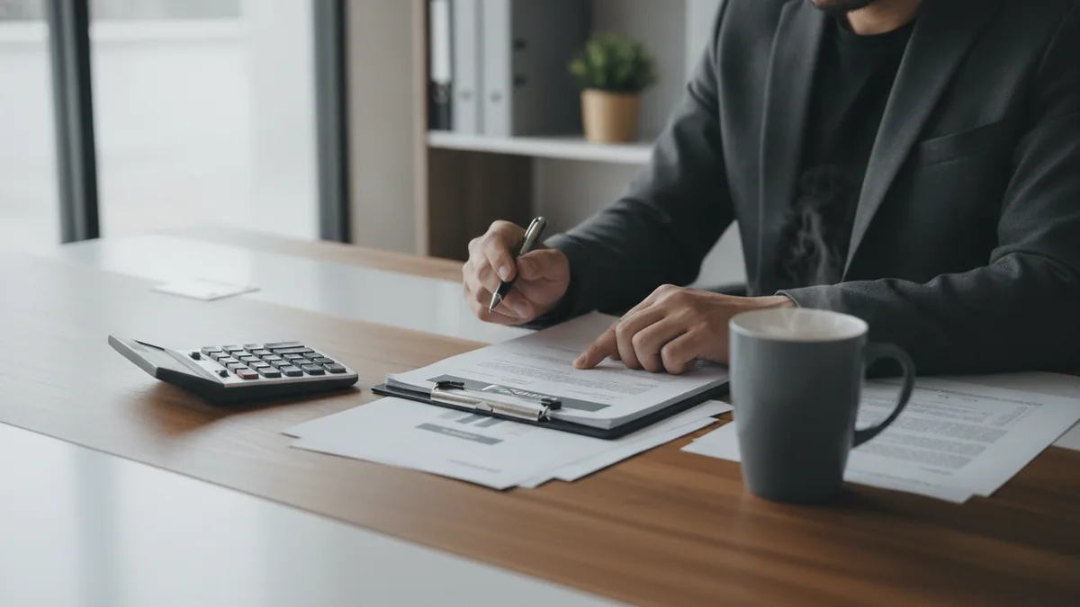 Estimating trademark attorney fees Reviewing papers and calculating costs for trademark clearance and filing.