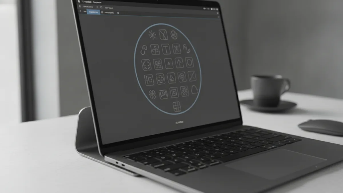 Word processing workspace where you insert the registered trademark symbol