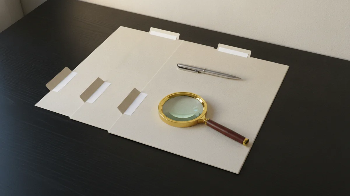 Insurance, tax, and license records arranged for registration checks