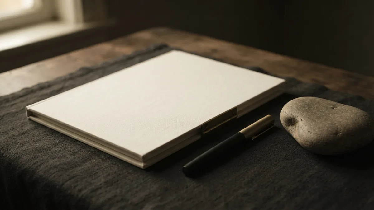 Managing intellectual property rights Blank folder and brass hardware suggesting the process of managing IP rights