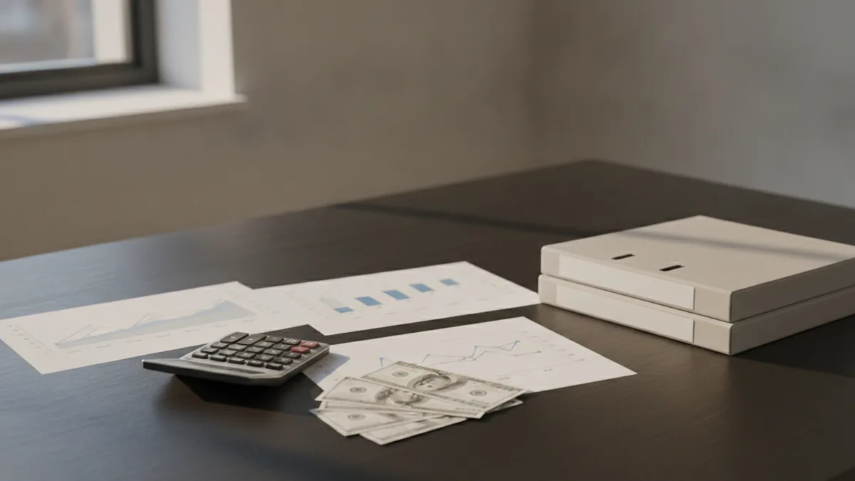Cost comparison workspace showing foreign and local business expense planning