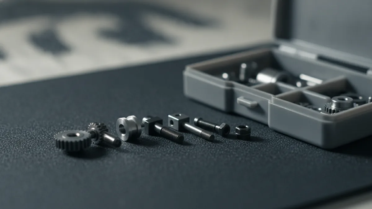 Opening a parts kit to replace foreign-made components