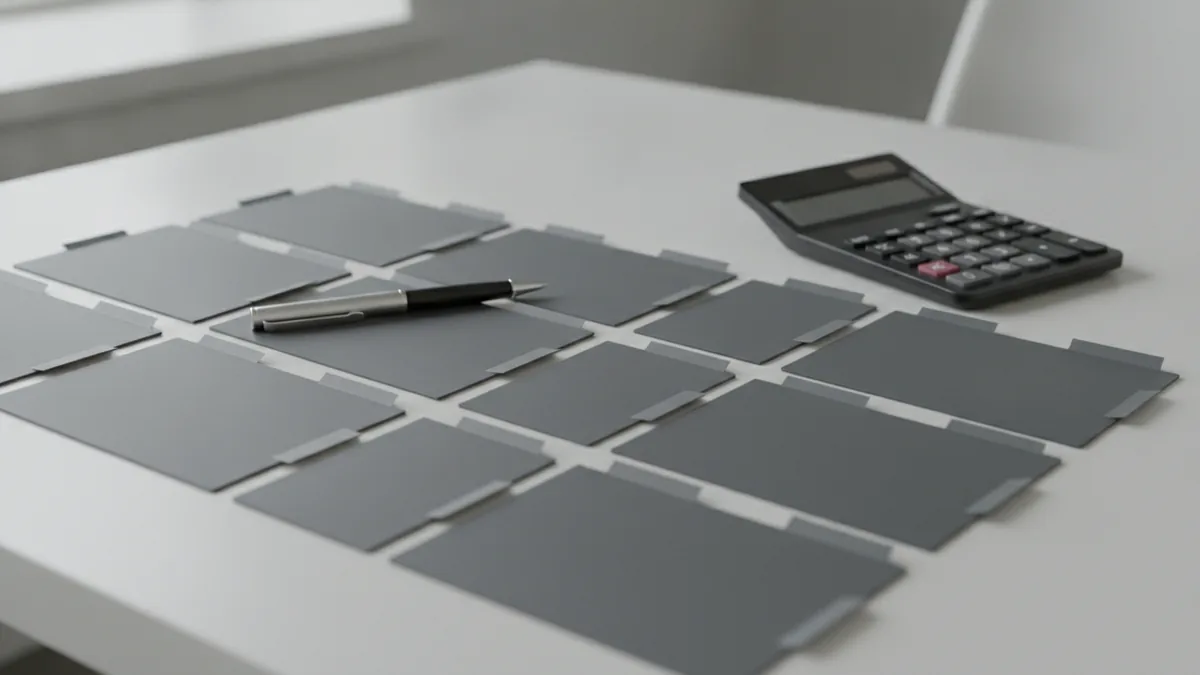 An orderly ownership ledger layout for a cap table concept