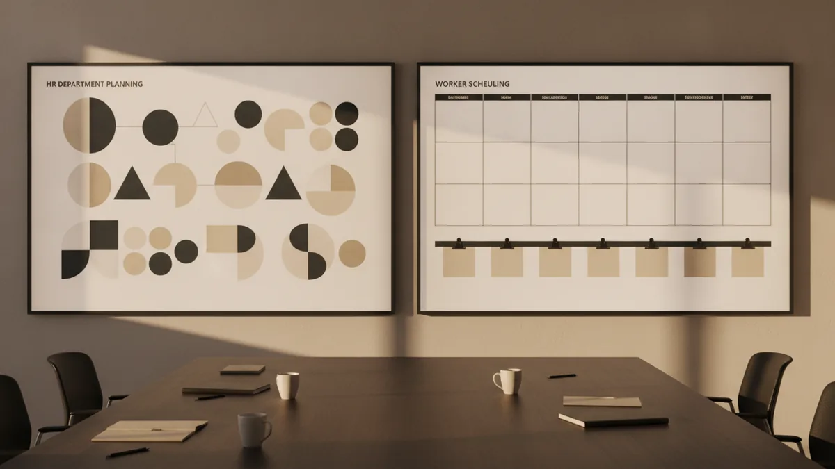 ALE coverage offer basics Office planning desk illustrating large employer coverage offer decisions
