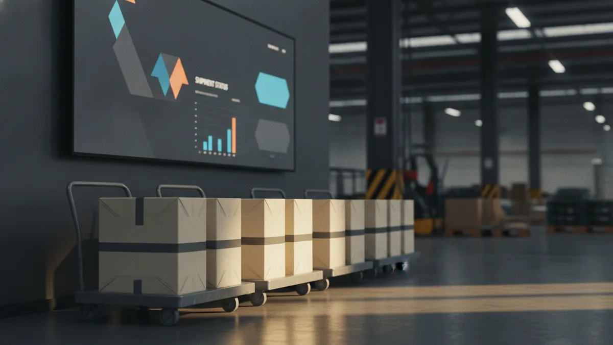 Operational resilience Staged packages and shipment status for dispatch under compliance checks